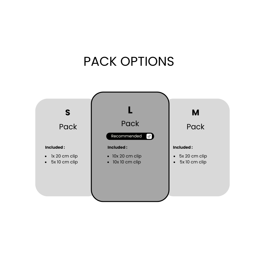 Cable Management Clips for 40 Series Extrusion