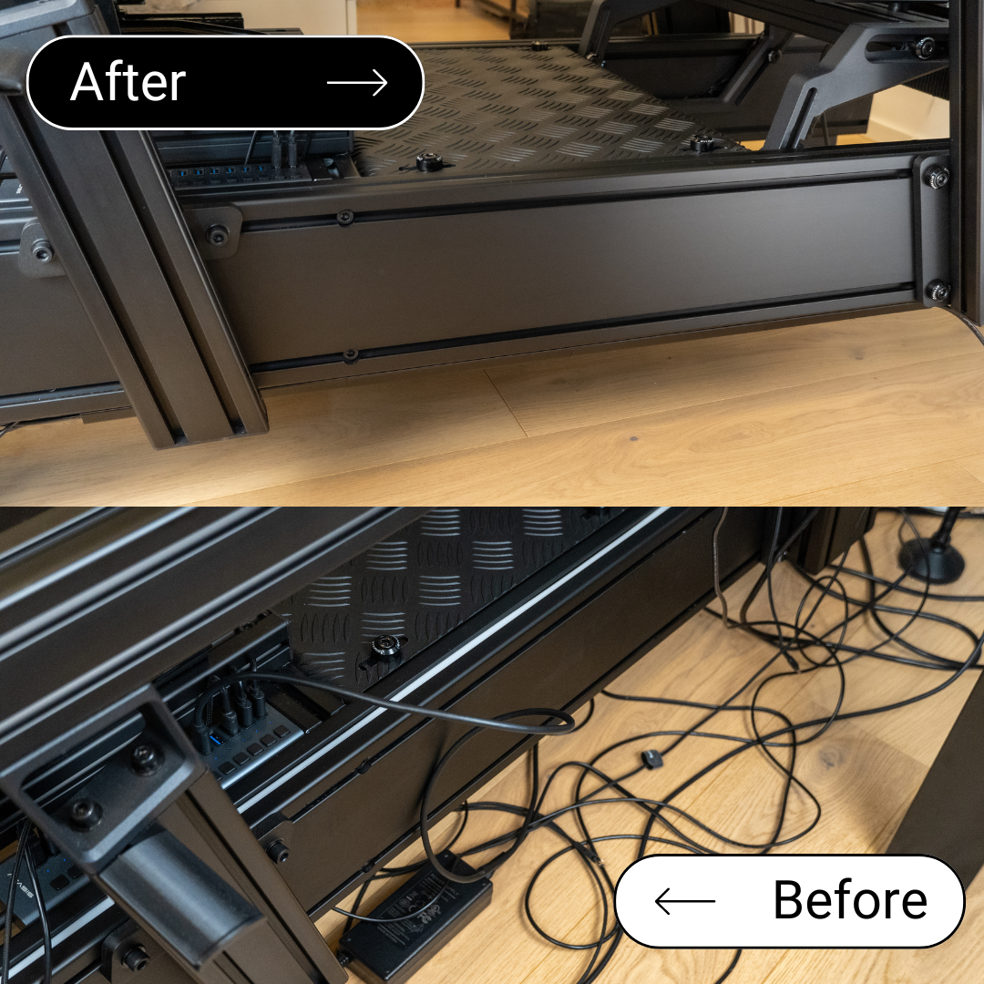 Cable Management Clips for 40 Series Extrusion